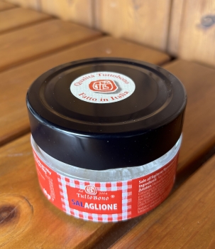 SALAGLIONE (Sale all’Aglione/ Salz mit Aglione- Riesenknoblauch) 60g