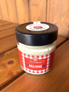MAGLIONESE (Maionese all’Aglione/Mayonnaise mit Aglione-Riesenknoblauch), 200g