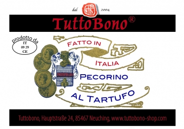 Pecorino al Tartufo - ab Herbst 2025 wieder lieferbar