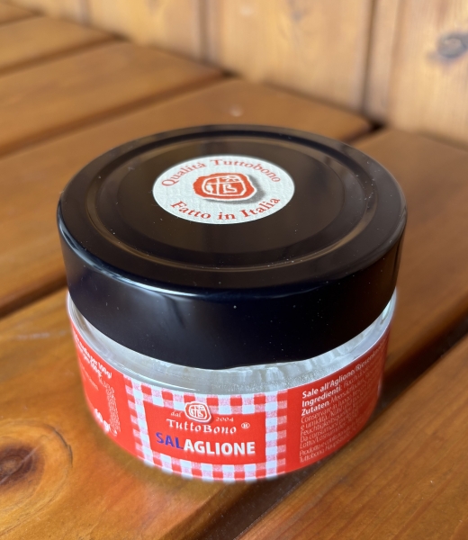 SALAGLIONE (Sale all’Aglione/ Salz mit Aglione- Riesenknoblauch) 60g